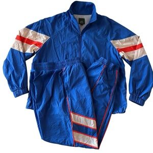 Blue & orange track suit, Size S/M